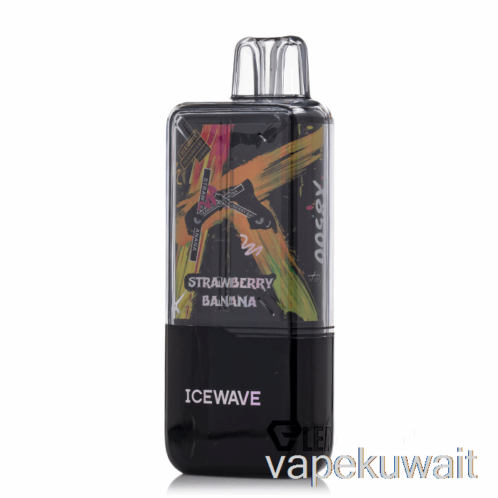 Icewave X8500 نظام Vape الفراولة والموز القابل للتصرف